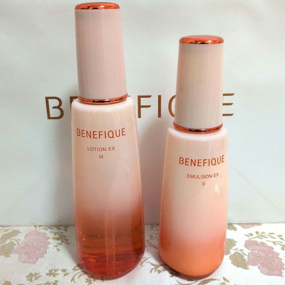 ベネフィーク ローションEX 3番 エマルジョンEX 2番 セット 箱なし