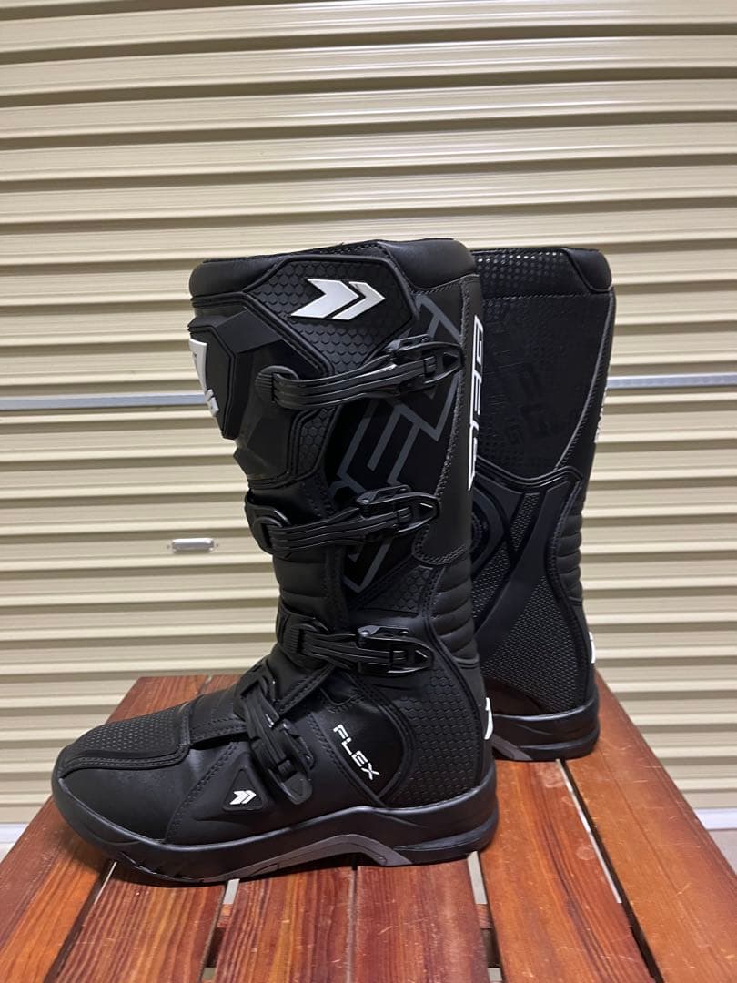DFG FLEX バイクブーツ ブラック　30センチ