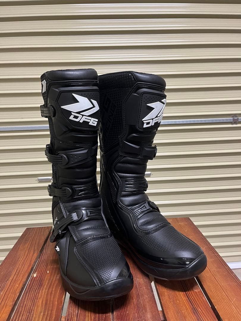 DFG FLEX バイクブーツ ブラック　30センチ