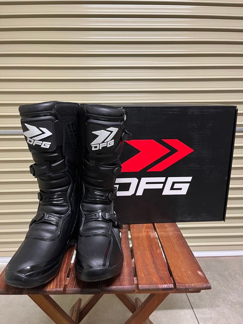 DFG FLEX バイクブーツ ブラック　30センチ