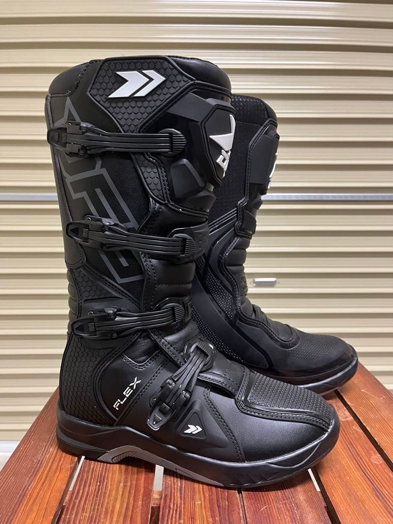 DFG FLEX バイクブーツ ブラック　30センチ