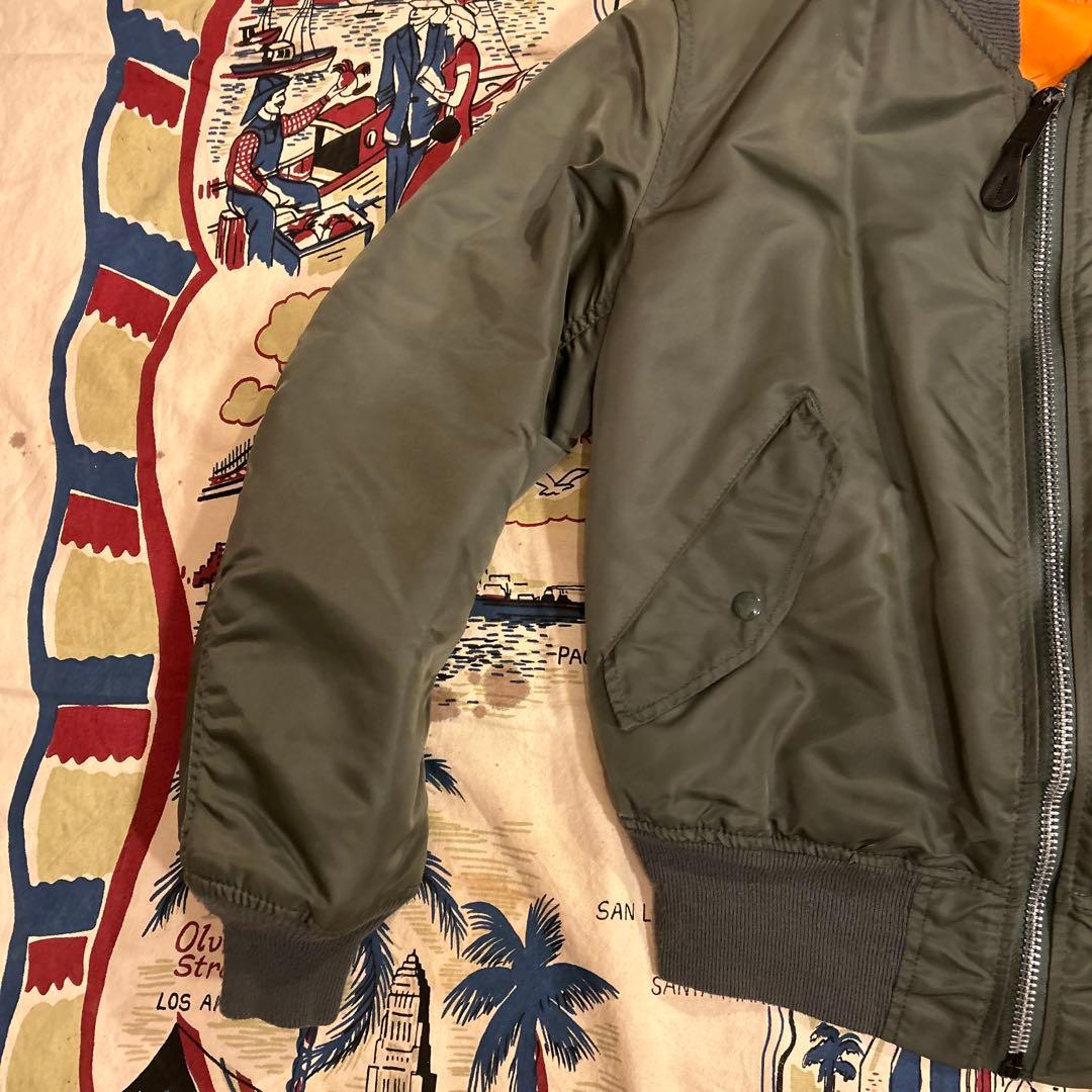 ALPHA INDUSTRIES MA-1 フライトジャケット USA製 M