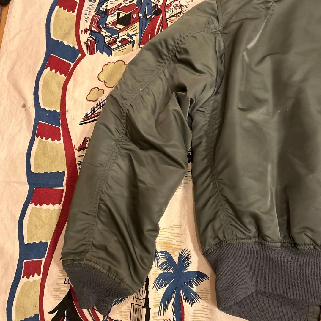 ALPHA INDUSTRIES MA-1 フライトジャケット USA製 M
