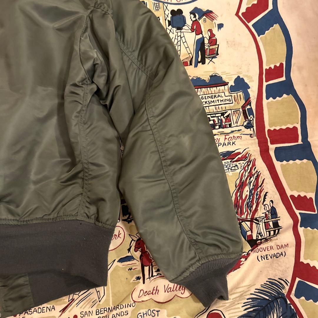 ALPHA INDUSTRIES MA-1 フライトジャケット USA製 M