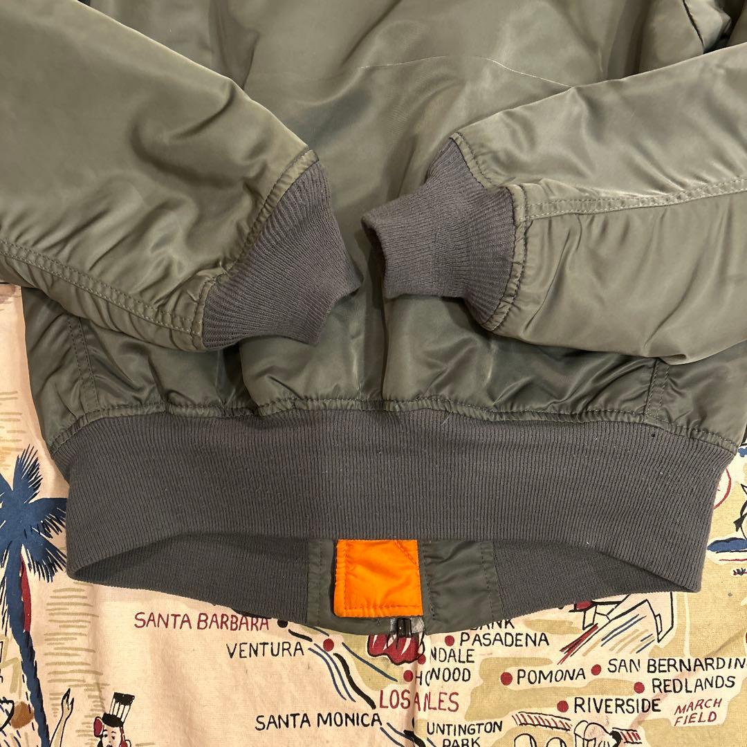 ALPHA INDUSTRIES MA-1 フライトジャケット USA製 M