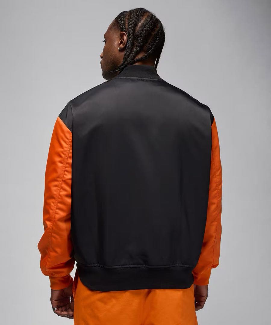 Jordan スタジャン オレンジ/ブラック