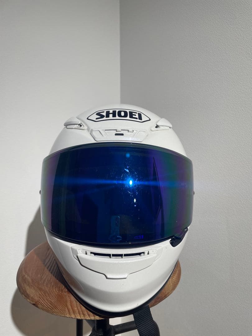 SHOEI Z-7 フルフェイスヘルメット ホワイト ミラーシールド