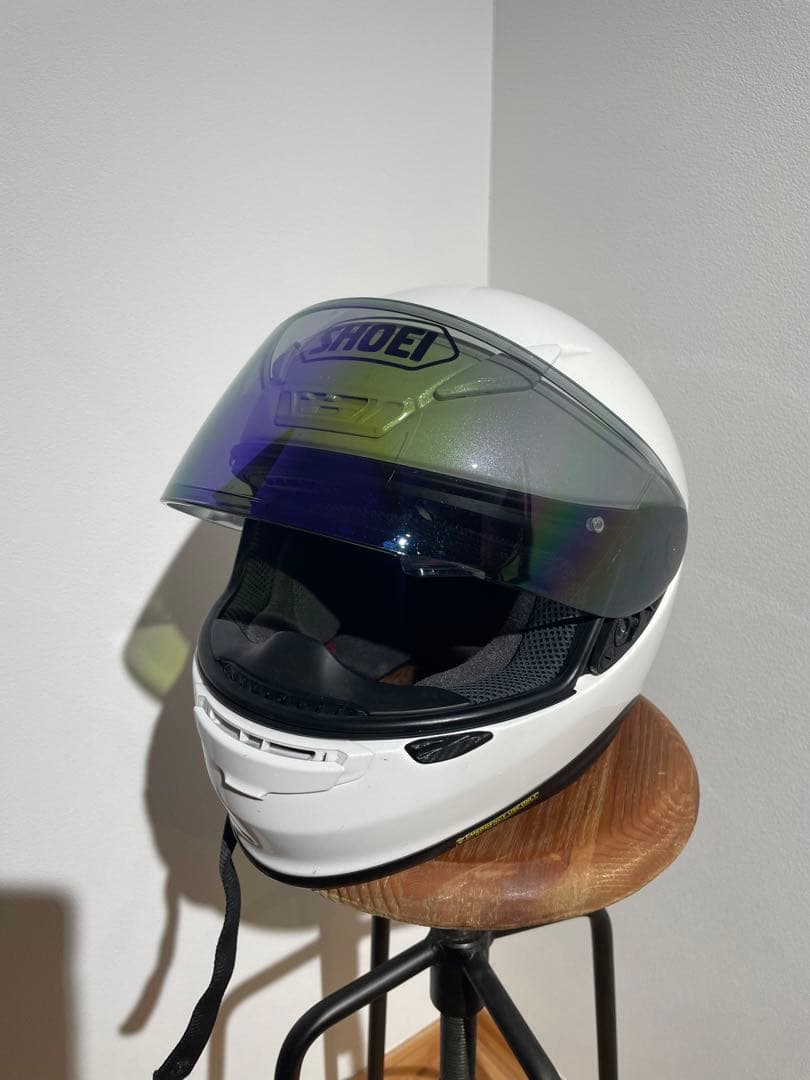 SHOEI Z-7 フルフェイスヘルメット ホワイト ミラーシールド