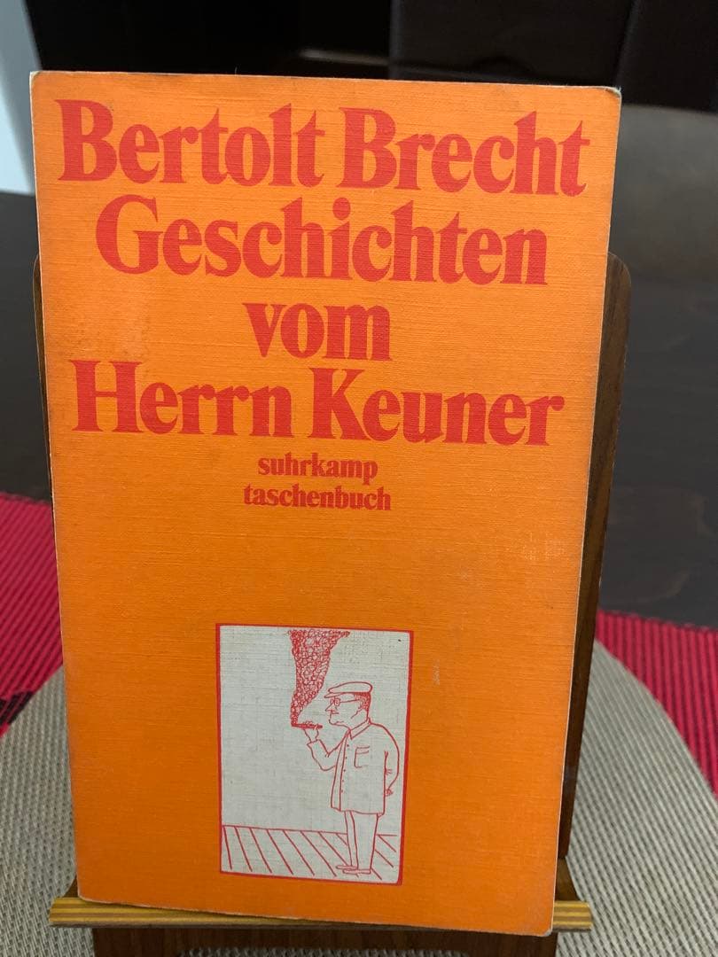 洋書 Geschichten vom Herrn Keuner