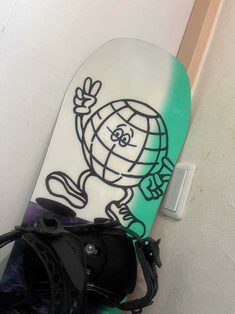 軽量ハイブリッドボード！サロモン　sleepwalker 151cm バイン付き