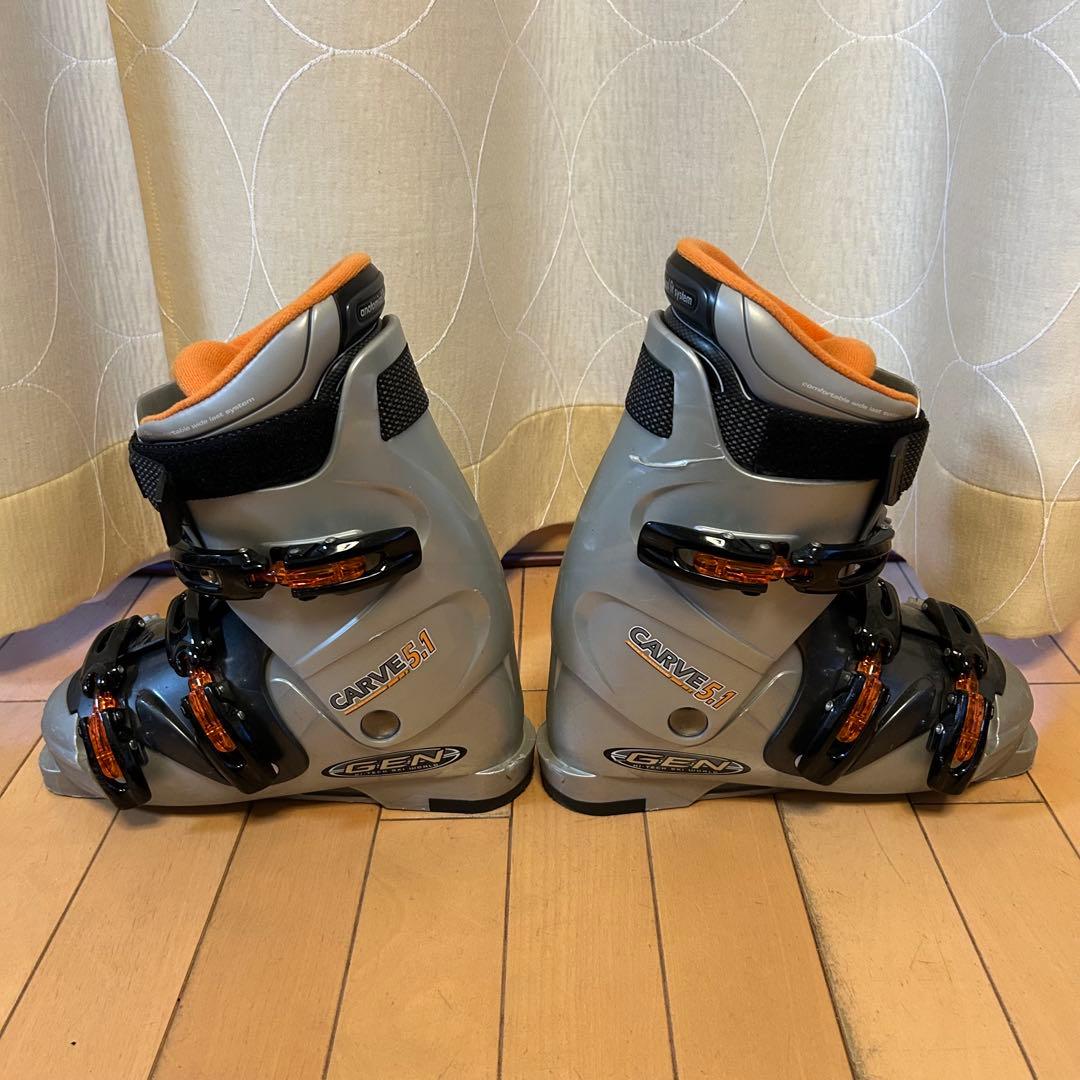 美品◇ elan 152cm ブーツ GENFACTORY 25〜25.5 幅広