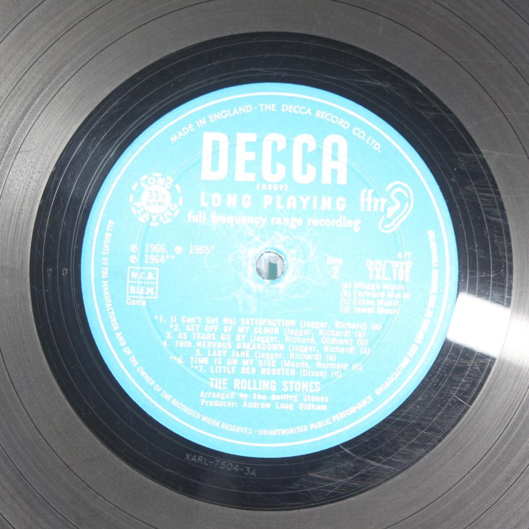 英LP The Rolling Stones Big Hits UKモノ青ラベル