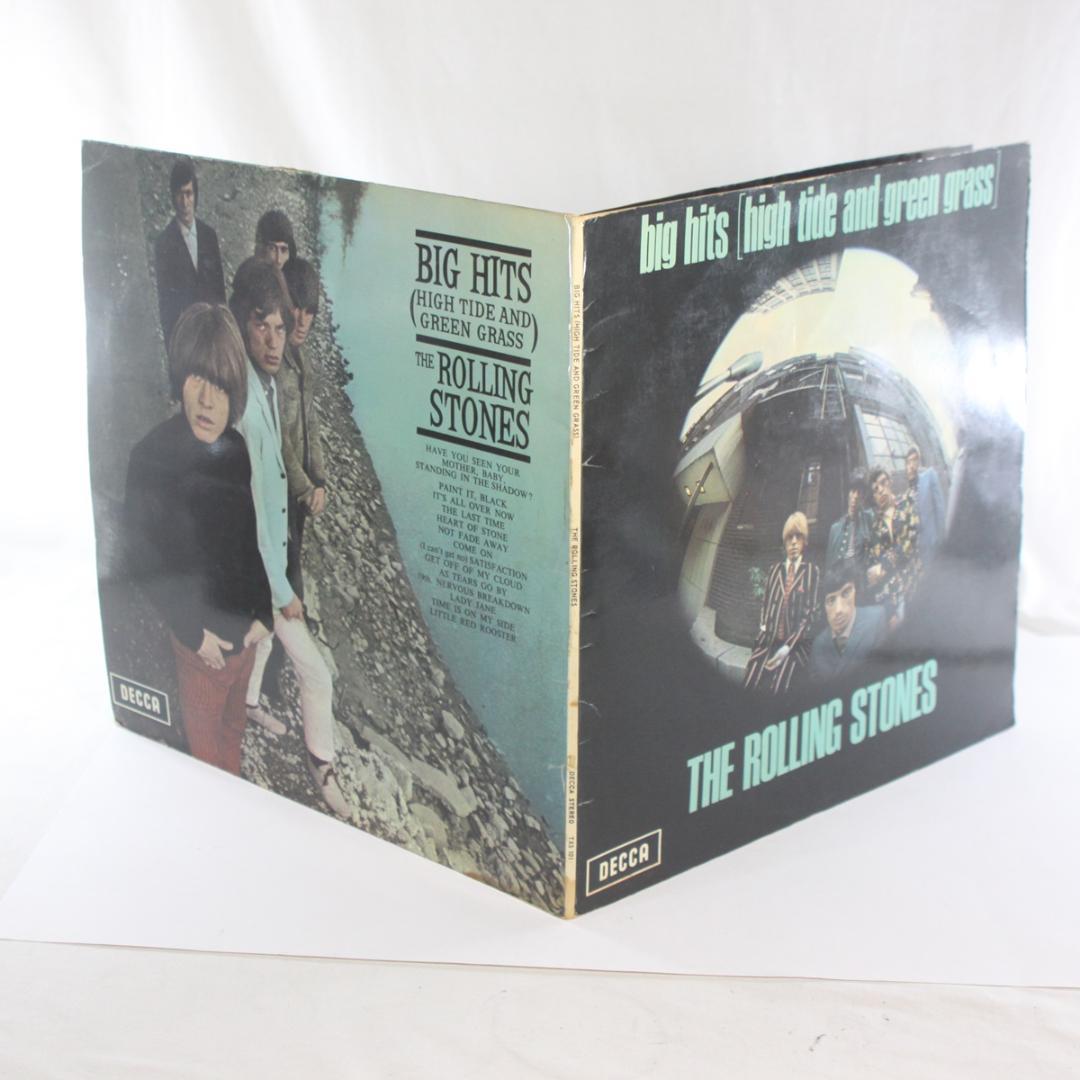 英LP The Rolling Stones Big Hits UKモノ青ラベル