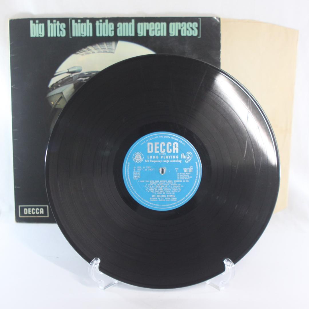 英LP The Rolling Stones Big Hits UKモノ青ラベル