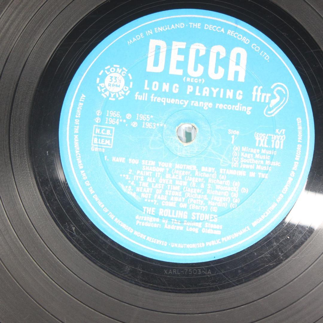 英LP The Rolling Stones Big Hits UKモノ青ラベル