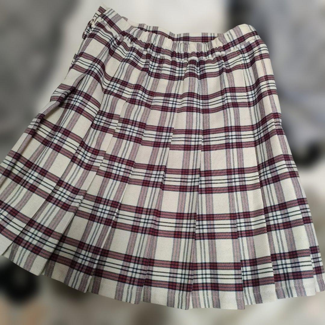 レピピアルマリオ 卒服 Sサイズ 150　グレー　チェックスカート