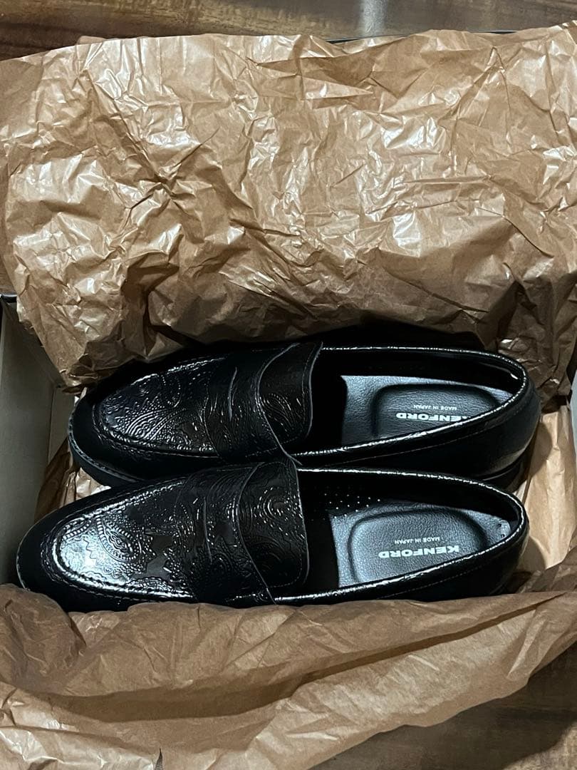 KENFORDペイズリーローファー26.0cm