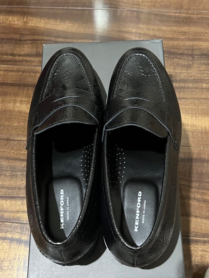 KENFORDペイズリーローファー26.0cm