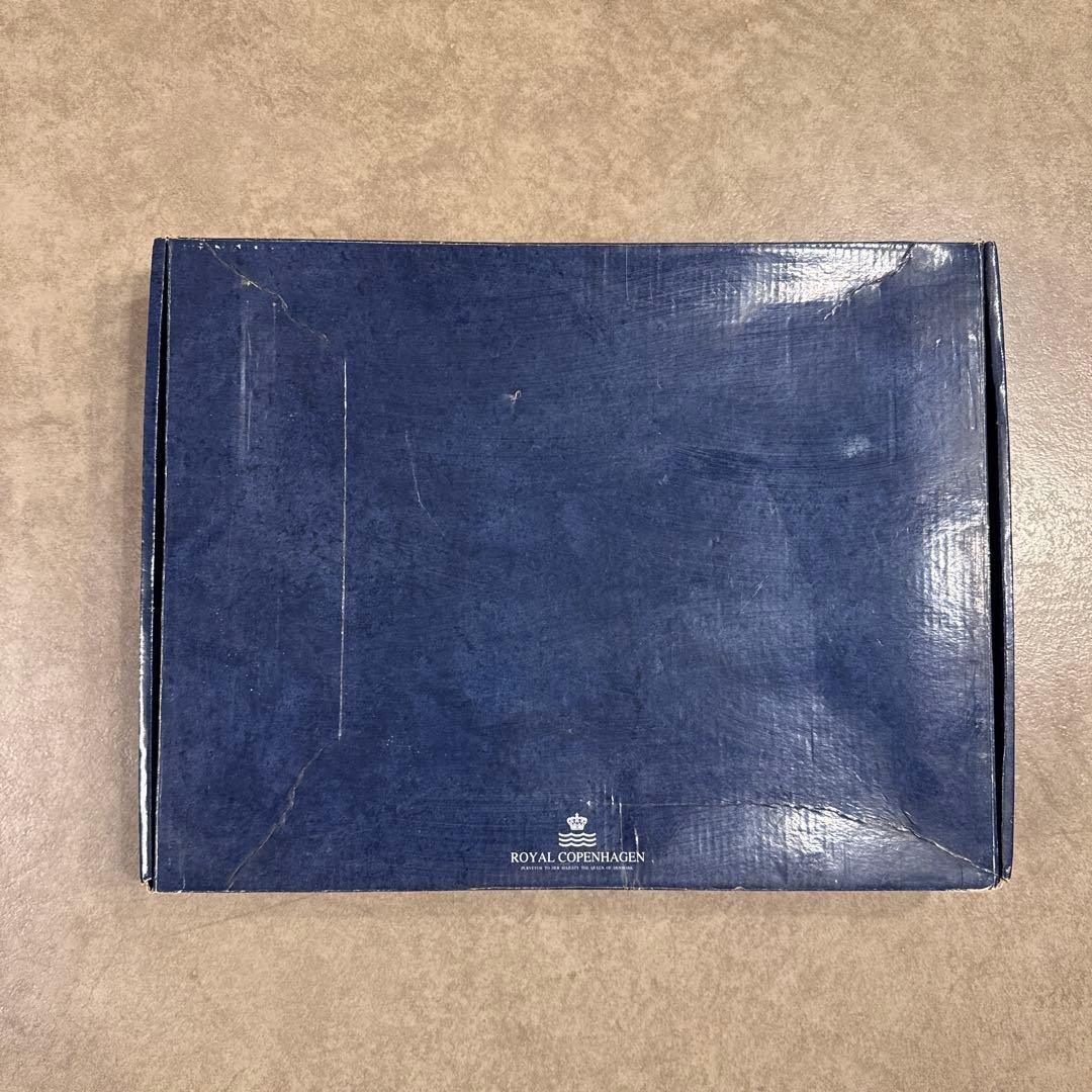 ロイヤルコペンハーゲン ブルーフルテッド オーバル 皿 30cm