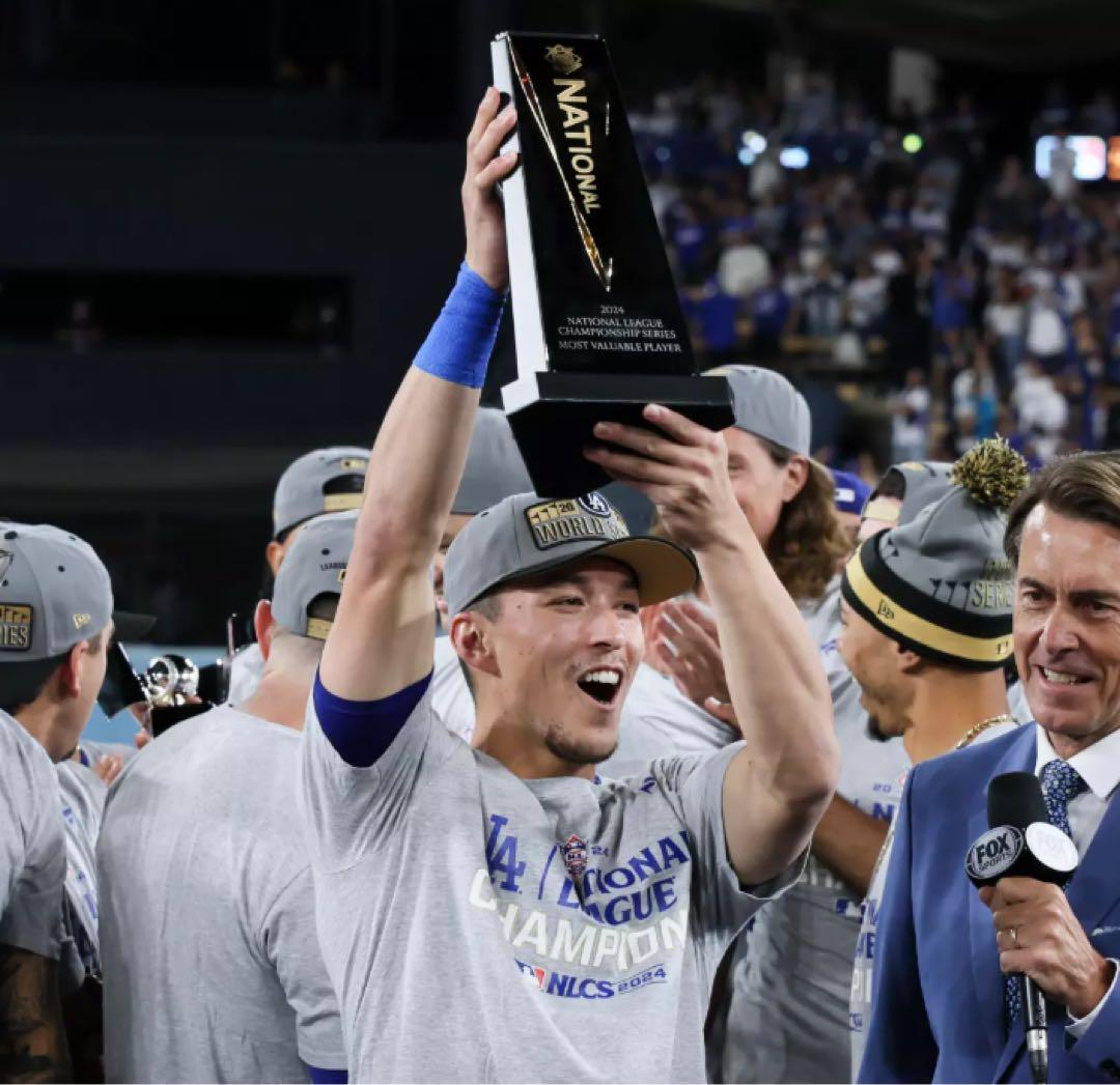 トミー・エドマン　ナショナルリーグ優勝決定戦 MVP記念 ボブルヘッド