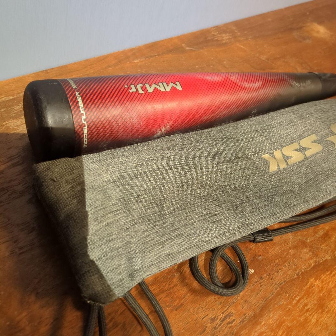 【特価】MMJr 少年用軟式バット 80cm 580g レッド　少年野球