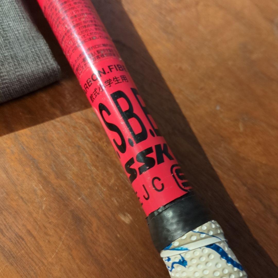 【特価】MMJr 少年用軟式バット 80cm 580g レッド　少年野球