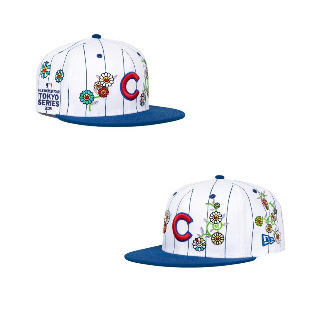村上隆 + MLB New Era 9Fifty Cubsキャップ