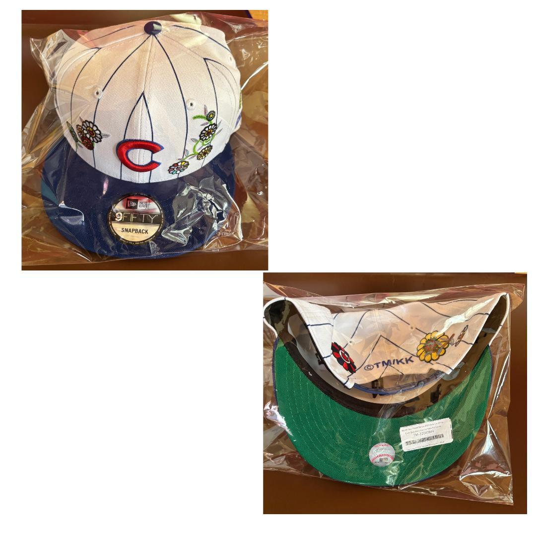 村上隆 + MLB New Era 9Fifty Cubsキャップ