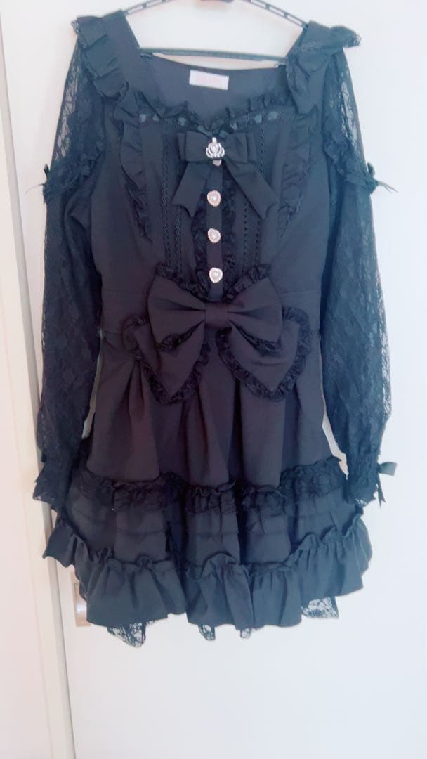 LIZLISA ティアラリボンティアードワンピース リズリサ