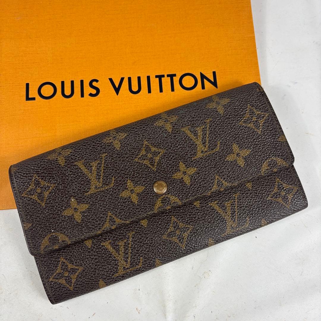 ルイヴィトン モノグラム ポルトフォイユ サラ 長財布 二つ折り財布