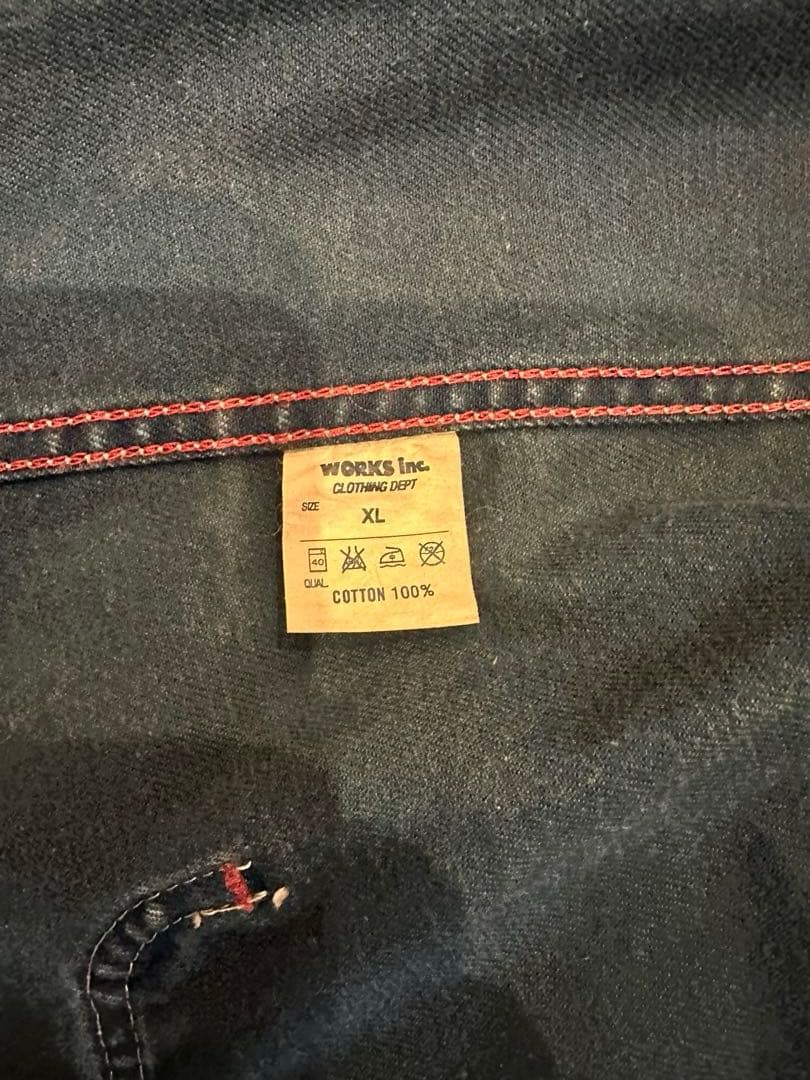 アイアンハートIRON HEART ウォバッシュカバーオール XLサイズ