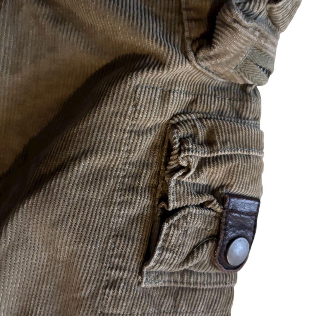 超希少　90s〜00sラルフローレン　コーデュロイ　パラシュートパンツ32/30