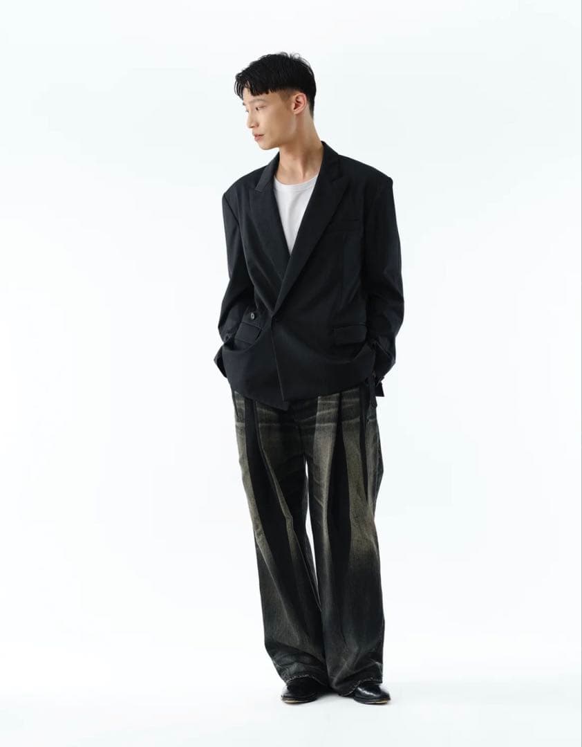 SUPER140 DOUBLE BREASTED JACKET .14 サイズ0