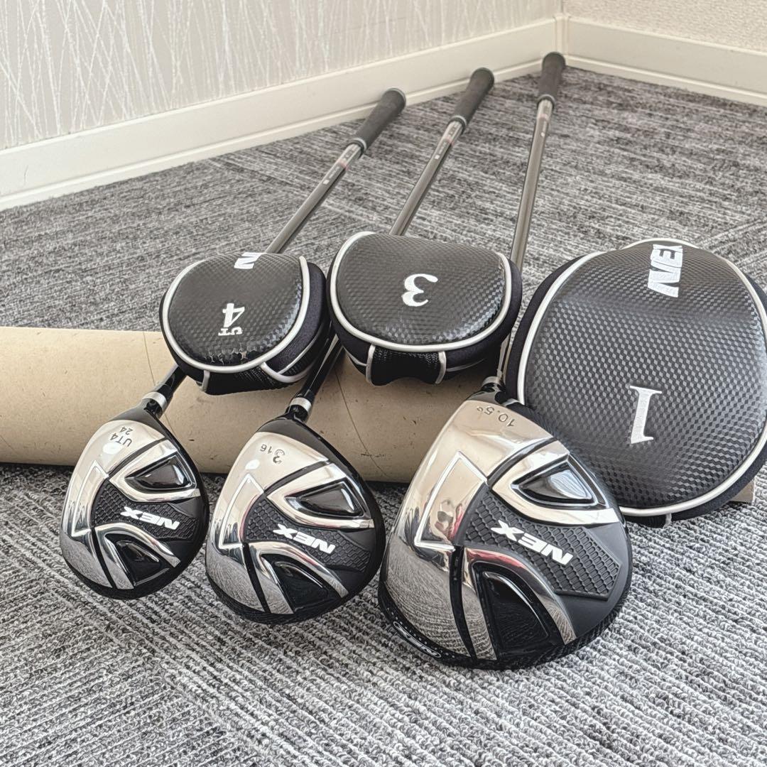 美品❗️超豪華❗️NEX 初心者 メンズ 優しいゴルフセット