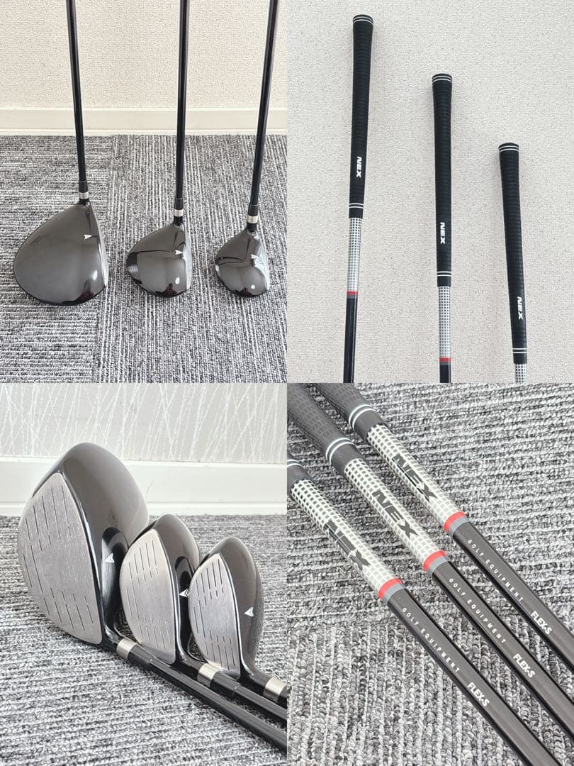 美品❗️超豪華❗️NEX 初心者 メンズ 優しいゴルフセット