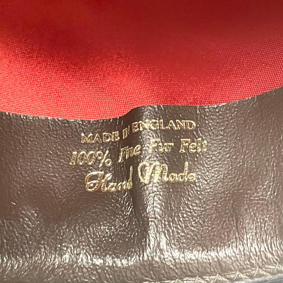【極美品】クリスティーズロンドン ボーラーハット Fine Fur Felt