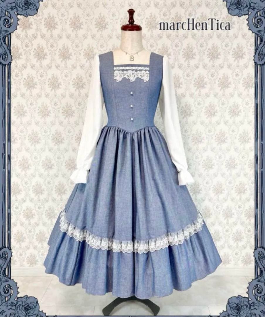 【最終値下げ】メルヘンティカ メアリーワンピース 3点set