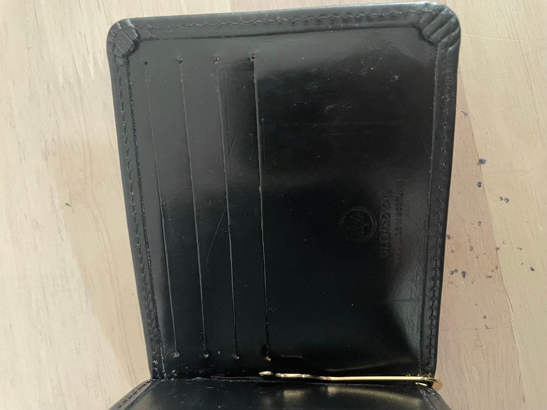 GLEN グレンロイヤル マネークリップ（小銭入れ付）