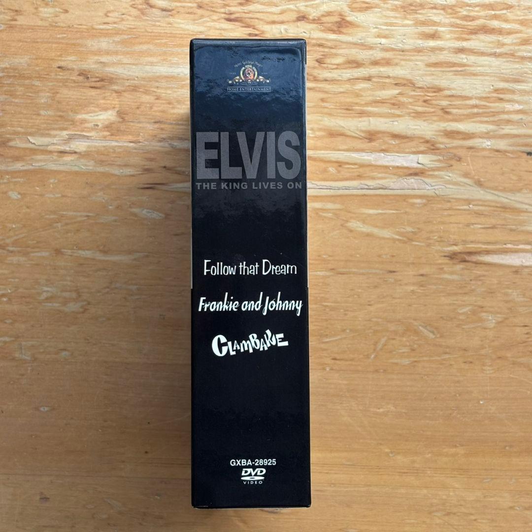 エルビス・プレスリー ７０周年記念　フィルムコレクション　DVD 3点セット