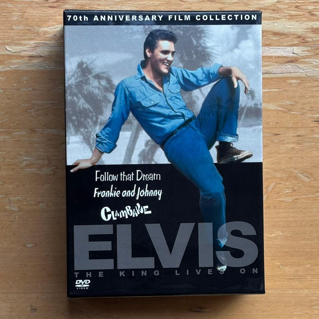エルビス・プレスリー ７０周年記念　フィルムコレクション　DVD 3点セット