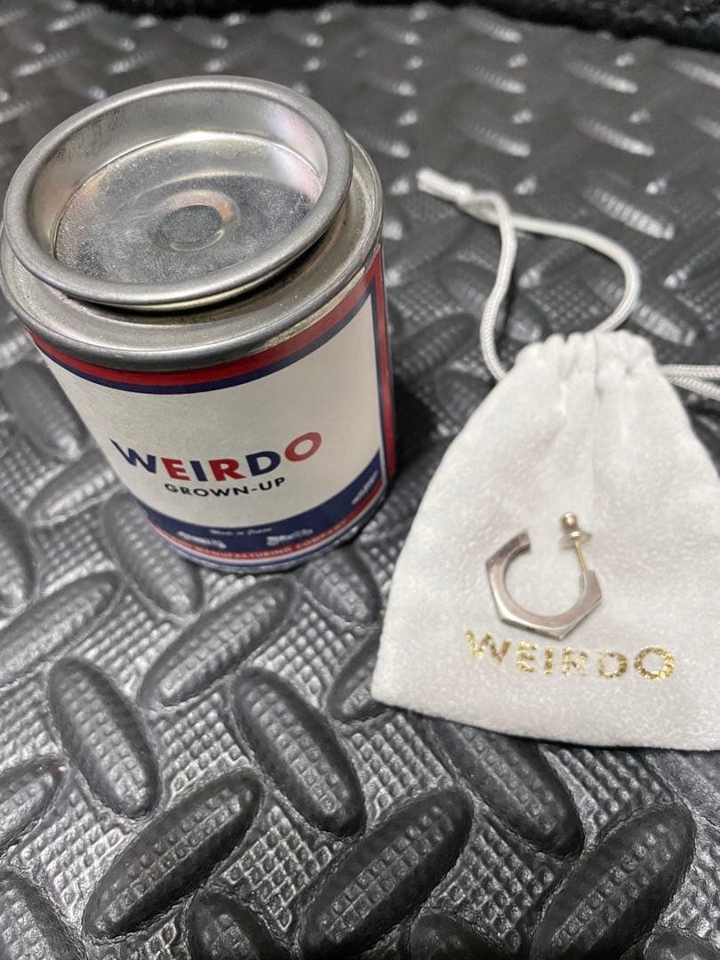 WEIRDO ウィアード NUT ピアス シガナイチャンネル　森下直哉