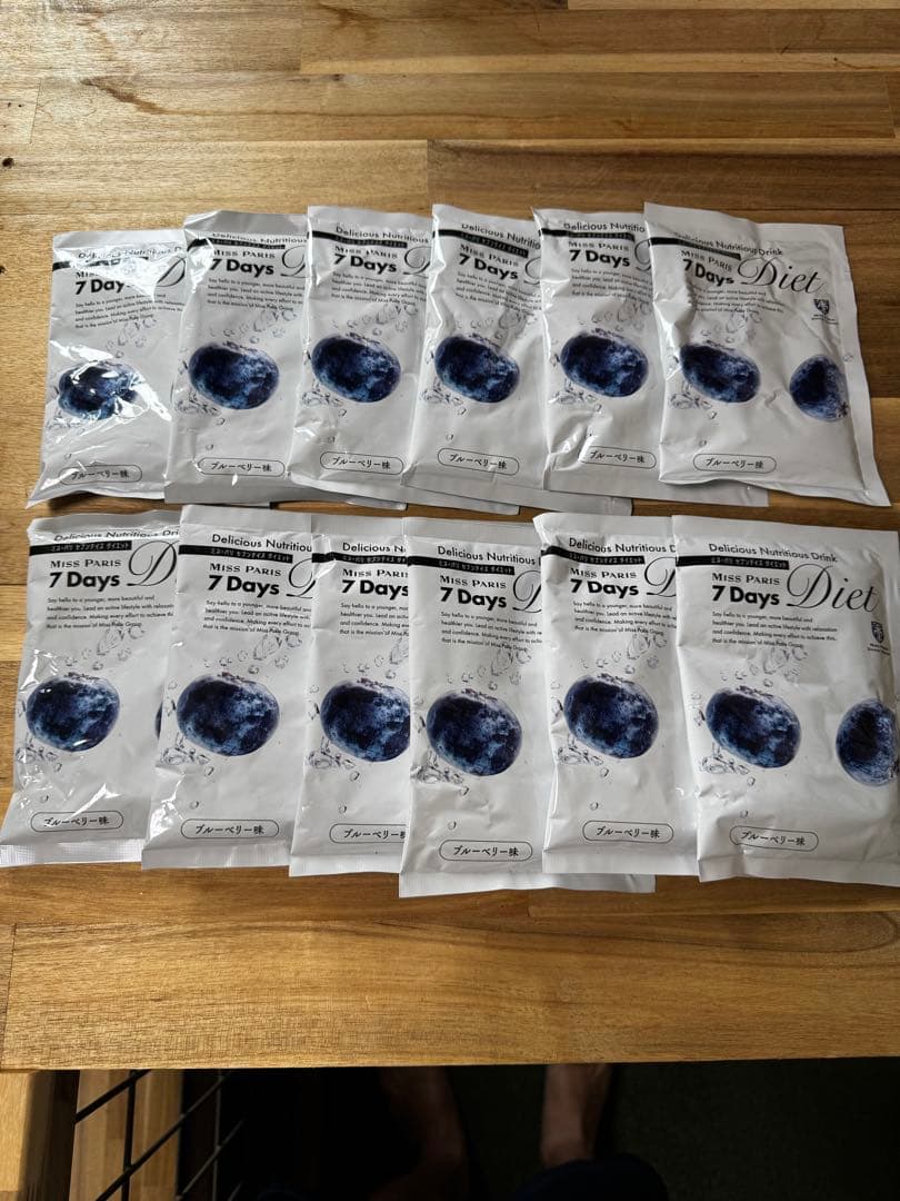 ★Aiko★ 7 Days Diet 30本入り ブルーベリー味+12包
