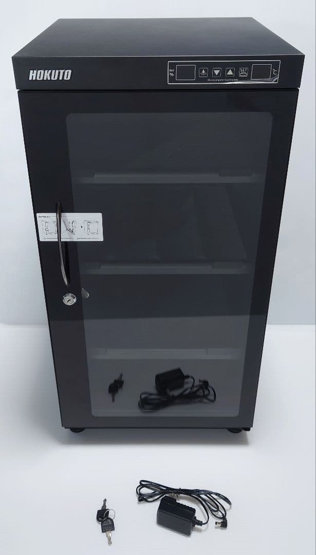 HOKUTO 防湿庫・ドライボックス HB-102EM100L 【超美品】