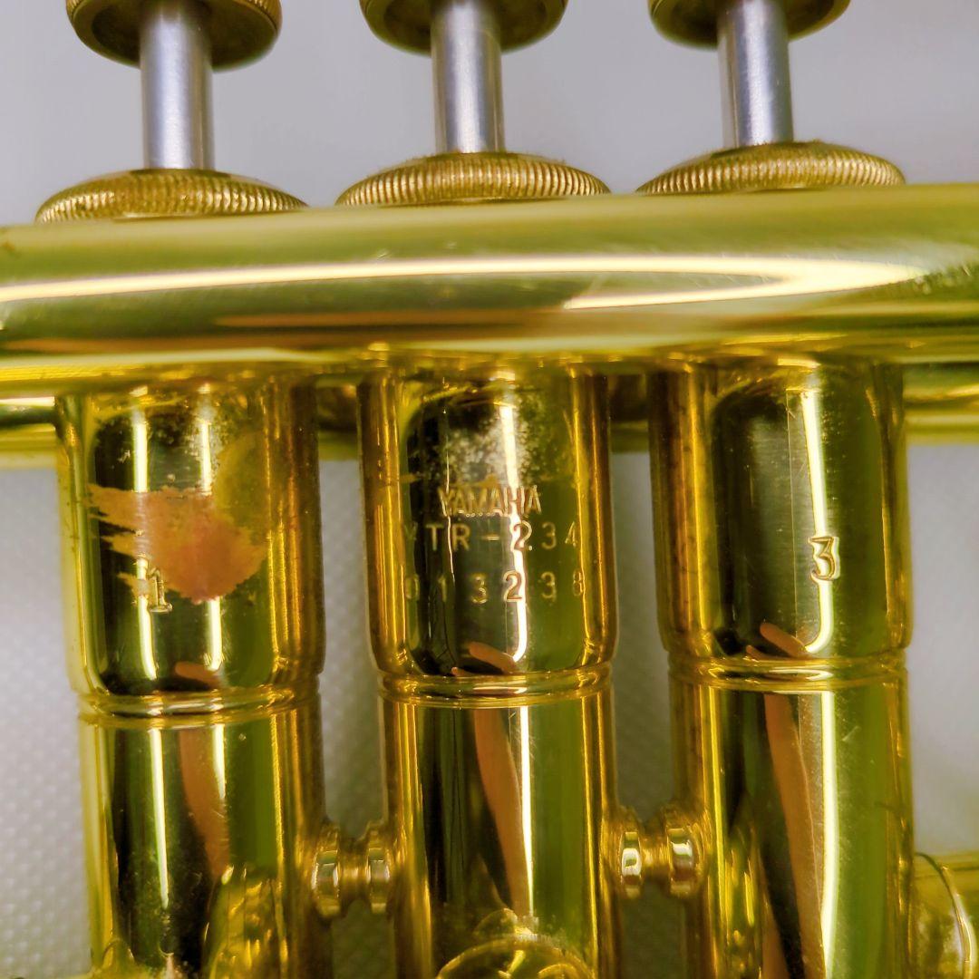 YAMAHA YTR-234 トランペット ハードケース マウスピース