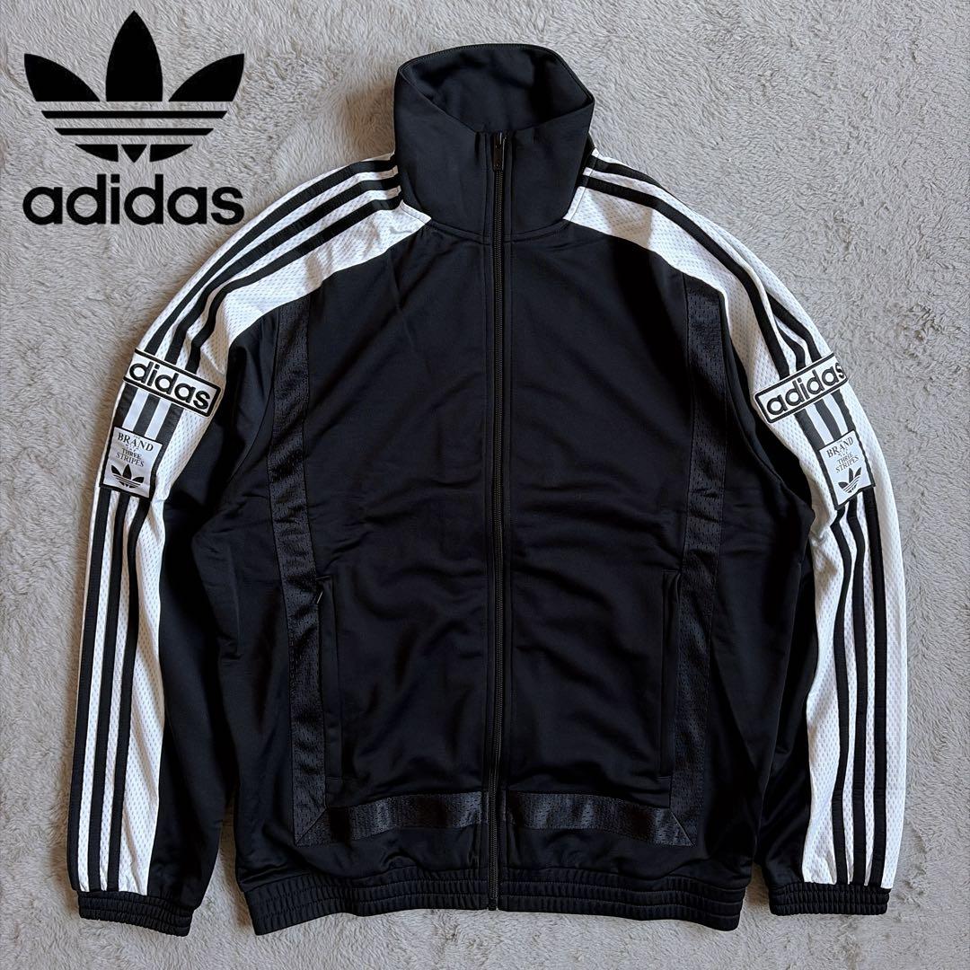 新品 アディダスオリジナルス アディブレイク トラックジャケット ブラック