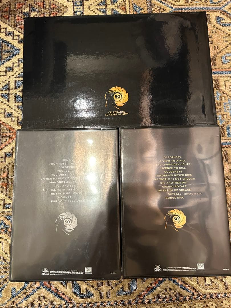 007 製作50周年記念版 ブルーレイ BOX