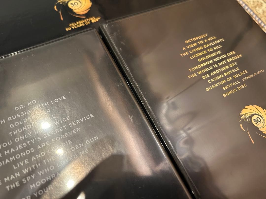 007 製作50周年記念版 ブルーレイ BOX