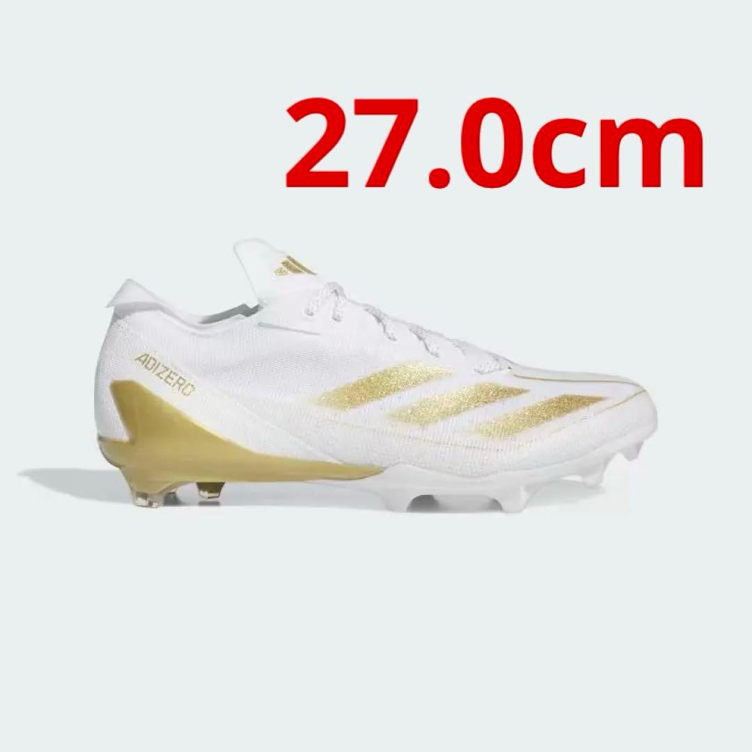 Adizero Electric Cleats WHT/GLD　27.0㎝　J