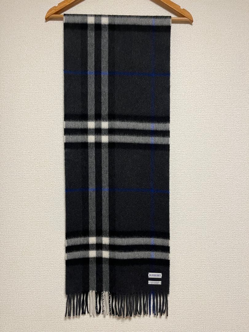 BURBERRY　バーバリー　マフラー　カシミア100%　新作　未使用品