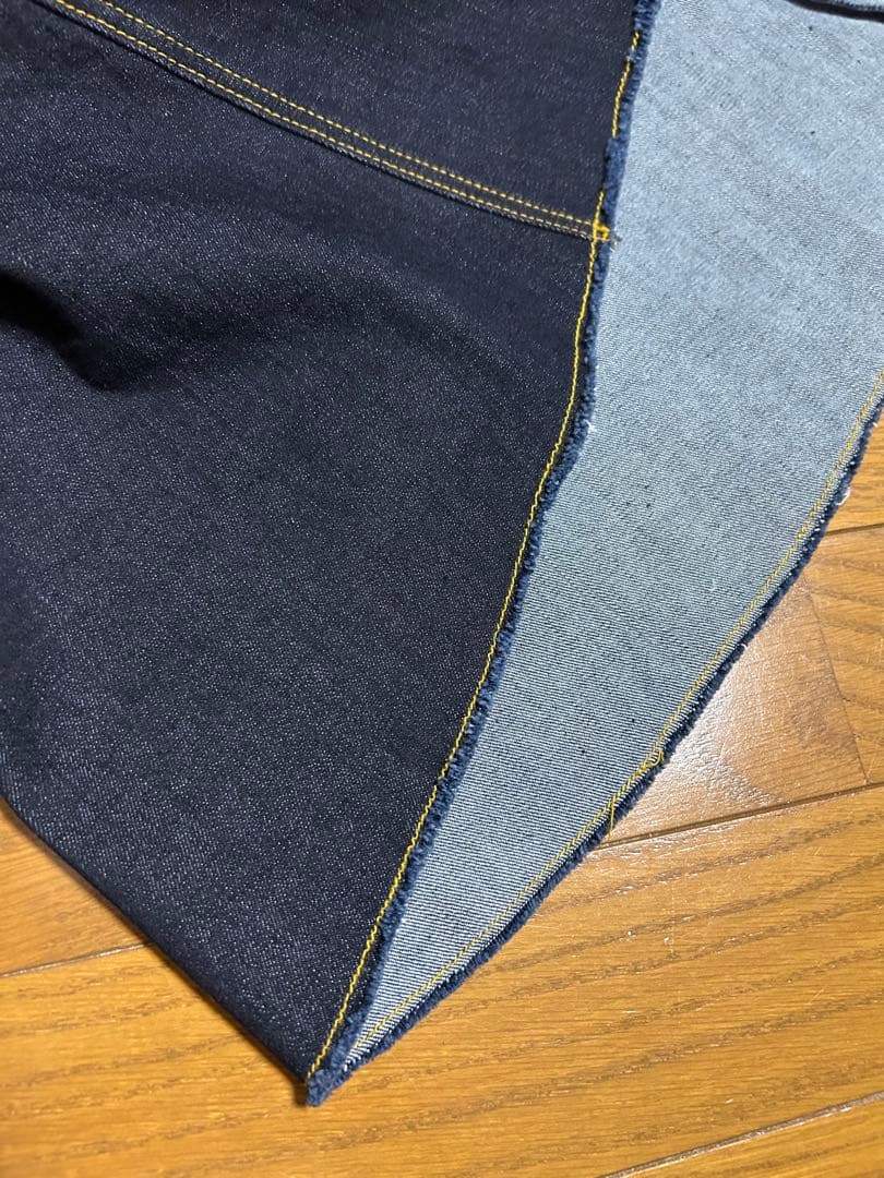 AMERIアメリ★デニムジャンパースカート　スタッズが可愛い！！BSTONE